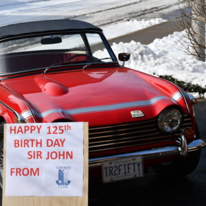 TTC Celebrates Sir John Black’s Birthday – February 10, 2020